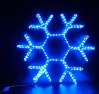 2D световая фигура "Снежинка" Snow flake Motif Light (диаметр 56 см, свечение синее)