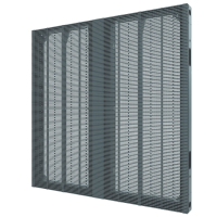 Прозрачный светодиодный медиафасад Серия С Showtechled C0307 P3.91-7.81