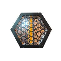 Светодиодный прибор DESON RETRO LD-401 LED strobe flash Hexagon lights