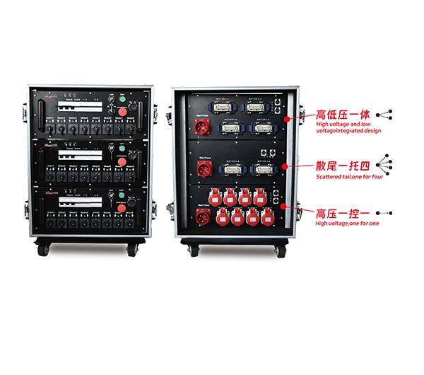 Контроллер синхронного группового управления талями Huaige HGK-LKB (24 канала) 