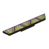 Светодиодный прибор DESON RETRO LD-435 5x60w COB RGB 3 in1 Strips LED  light