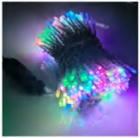 Гирлянда App-controlled Illusion String light (длина 20 м, диаметр 1.6 мм, 200 светодиодов, свечение RGB)