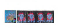Гирлянда Illusion Curtain Light (размер 2x2 м, диаметр 1.6 мм, 400 светодиодов, свечение RGB)