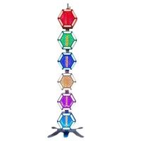 Светодиодный прибор DESON RETRO LD-446 Linear 6pcs 60W 3in1 LED RGB Light With Auxiliary Light