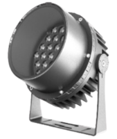 Светодиодный прожектор ландшафтно-архитектурный Win-E T200BC Spot Light 36W RGB 24V IP66 DMX