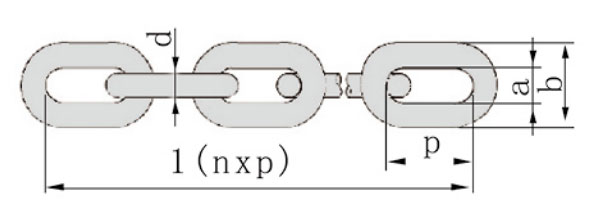 Грузоподъёмная цепь Huaige G80 42×126 мм (55.4 т) 