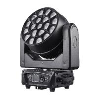 Вращающаяся голова DESON LM-F1915M K10 19pcs 15W LED bee eye point controlled moving head light