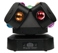 Вращающаяся голова Hengyang POWER CUBE 180W Three Hot Wheels