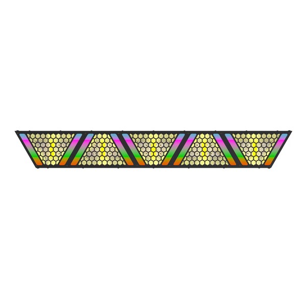 Светодиодный прибор DESON RETRO LD-435 5x60w COB RGB 3 in1 Strips LED  light