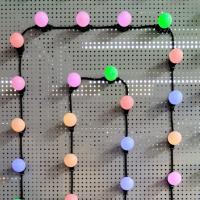 Светодиоды E27 LED 2W Bulb 1W для Flat LED Belt Light (свечение RGB, 220 В)