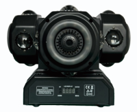 Вращающаяся голова Hengyang QUAD RING BEAM 200W Four wind and fire wheel light strips