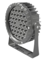 Светодиодный прожектор ландшафтно-архитектурный Win-E T200C Spot Light 80W RGBW 24V IP66 DMX