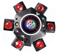 Прожектор Hengyang AURA PURE-120 The six-armed little diamond in the pattern of the abyss