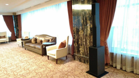 Профессиональный комплект Actpro Audio Syva + Syva Low: пассивный линейный массив (6×5"+3×1.3", 500Вт RMS, 137 дБ, 85Гц-20кГц) + активный фазоинверторный сабвуфер (2×12", 1000Вт RMS, 143 дБ, 45-180Гц) | Суммарная мощность 1500Вт