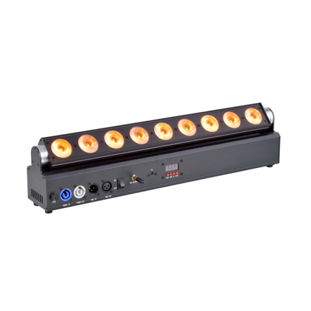 LED BAR MEAN REAL Baterry 9x18W RGBWA+UV