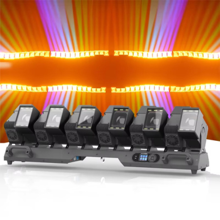 PIXEL BAR DESON L2-1260F 12x60W RGBW Led Moving Beam Zoom Sweeper Rotating Beam With Halo Ring