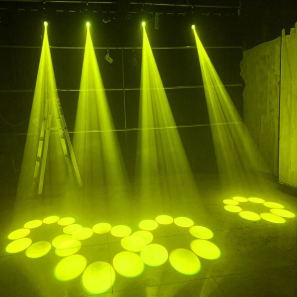 Вращающаяся голова DESON LM-100M 100W LED moving head Pattern light