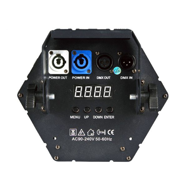 Светодиодный прибор DESON RETRO LD-401 LED strobe flash Hexagon lights