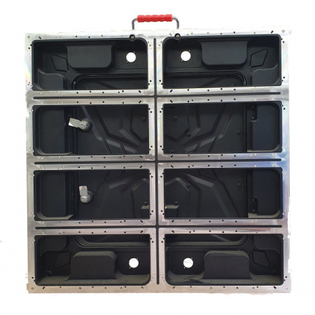 QIANGLI Кабинет алюминиевый 640х640 c коммутацией