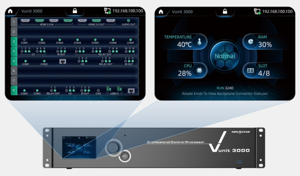 Управляющий процессор NovaStar Vunit 3000