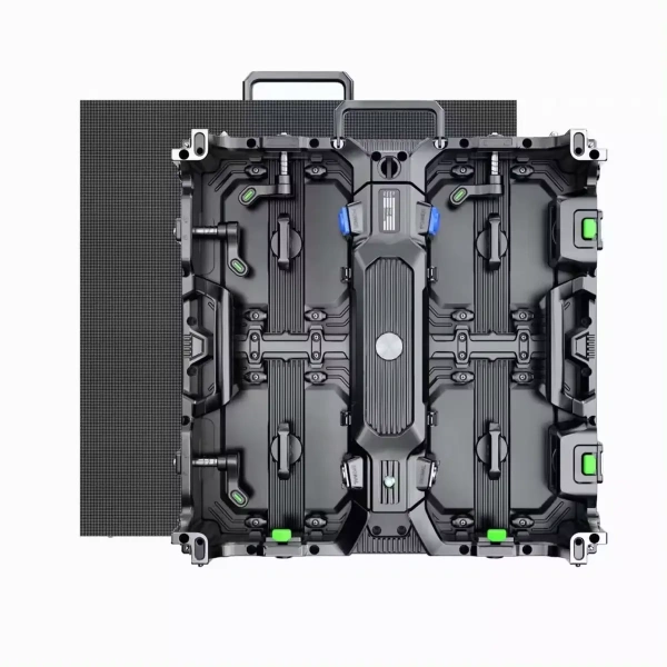 Кабинет для светодиодного экрана в сборе Meitec P1,95 SMD 500х500mm, Front & Rear service, Aluminum cabinet, Rental, Indoor