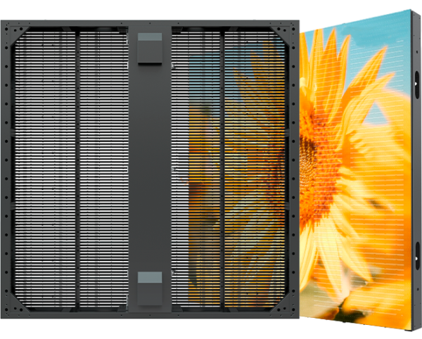 Прозрачный светодиодный медиафасад Серия С Showtechled C0510 P5.2-10.4