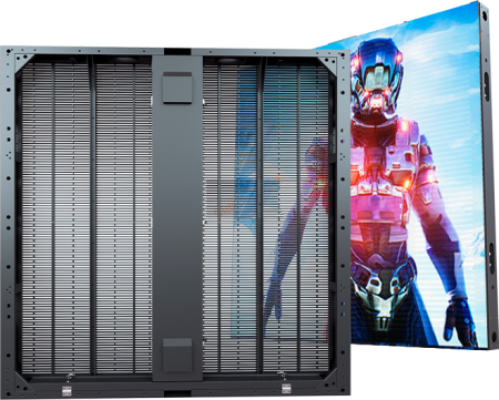 Прозрачный светодиодный медиафасад Серия С Showtechled C0307 P3.91-7.81