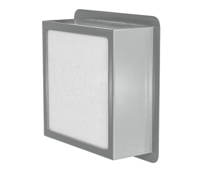 Светодиодный светильник Грильято Домино х6 100х100 33Вт 4000К IP20 серый