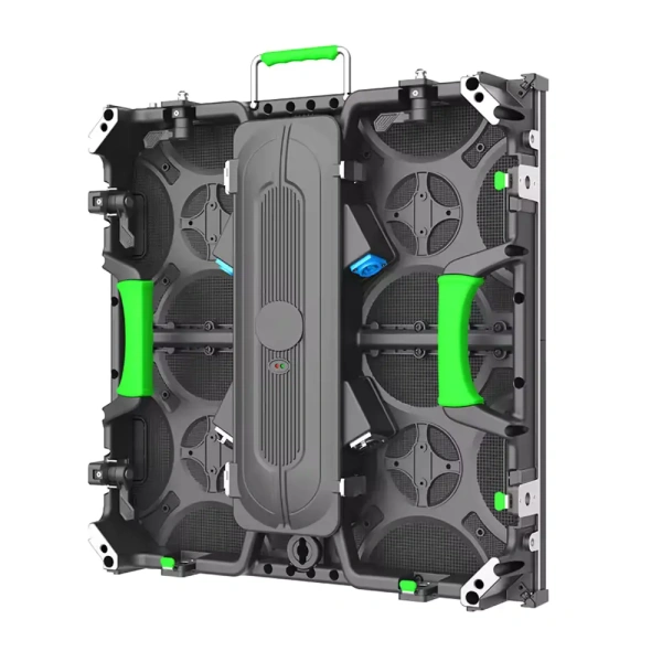 Кабинет для светодиодного экрана в сборе Meitec P4,81 SMD 500х500mm, 45°, Aluminum cabinet, Rental, Outdoor