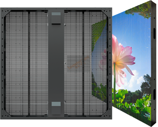 Прозрачный светодиодный медиафасад Серия С Showtechled C1010 P10.4-10.4