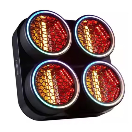 Светодиодный прибор DESON RETRO LB-706 4x50w LED COB Retro Light with Ring