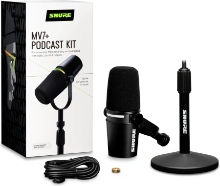 Микрофон Shure MV7+