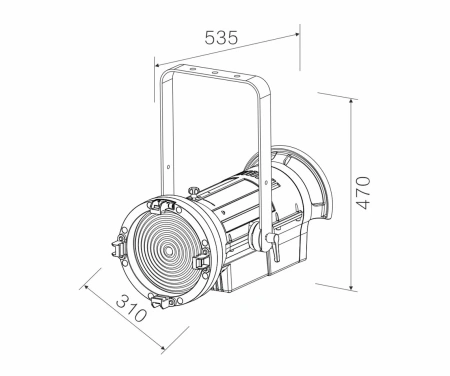 Прожектор LED PAR LIGHT SKY 9800 T48