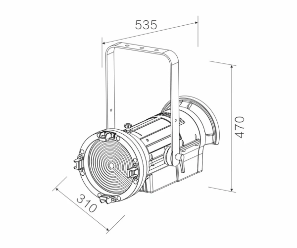 Прожектор LED PAR LIGHT SKY 9800 T48