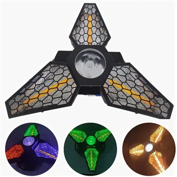 Светодиодный прибор DESON RETRO LM-514 Rotating Maple Leaf background light