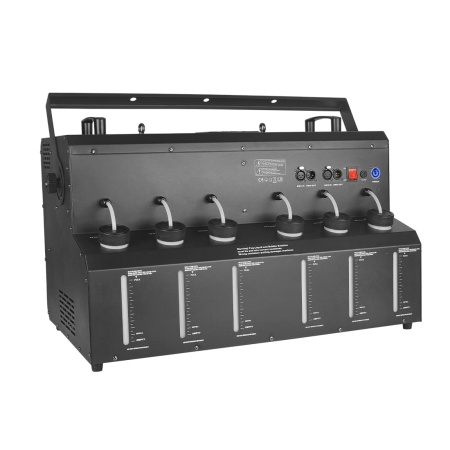 MK-B12 LED 4-Way Smoke Bubble Machine