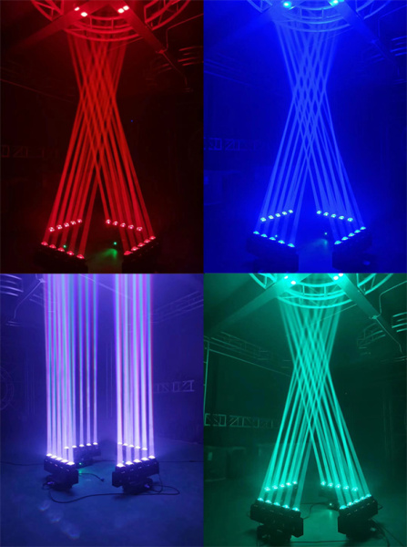 Вращающаяся голова DESON LM-506 5 heads LED moving head beam stage light