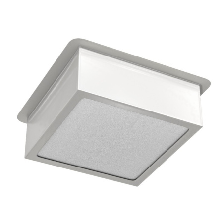 Светодиодный светильник Грильято Домино х6 100х100 33Вт 3000К IP20 белый