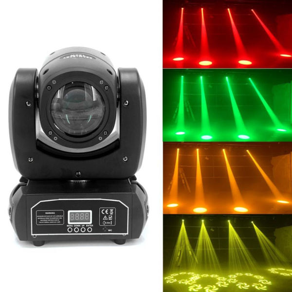 Вращающаяся голова DESON LM-100M 100W LED moving head Pattern light