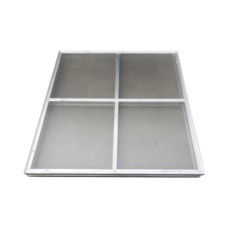 Сценический станок Altiora, модуль подиума 1×2, стекло