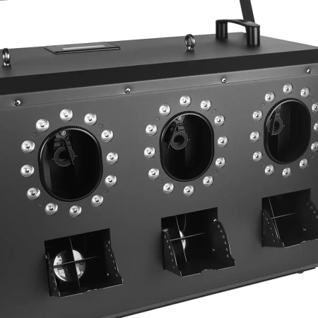 MK-B12 LED 4-Way Smoke Bubble Machine