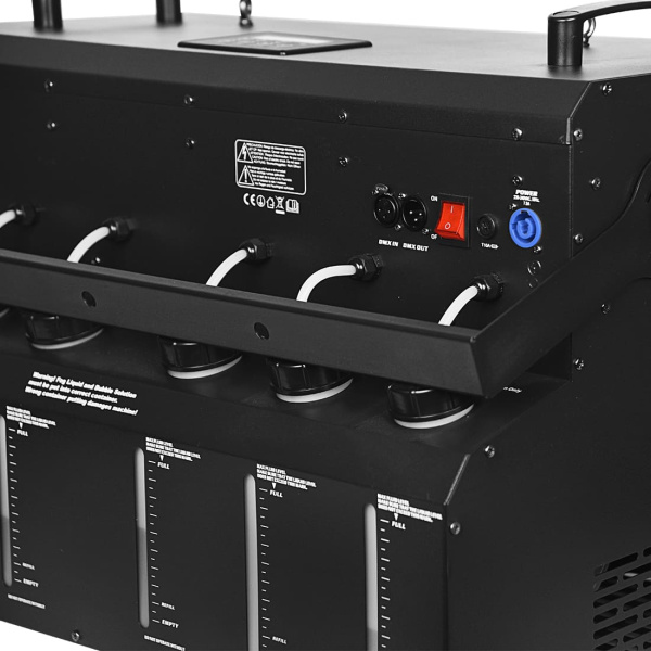 MK-B12 LED 4-Way Smoke Bubble Machine