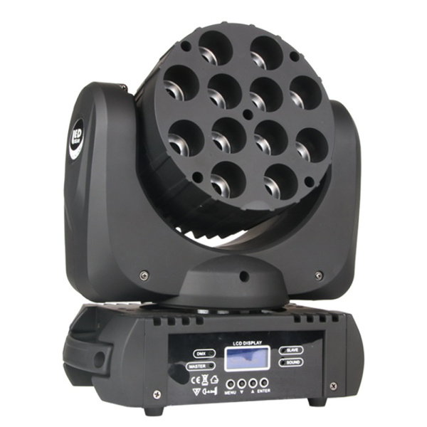  Вращающаяся голова DESON BEAM LM-177B LED 12x12W RGBW