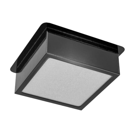 Светодиодный светильник Грильято Домино х6 100х100 33Вт 4000К IP20 черный