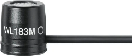 Петличный микрофон Shure WL183MB/O-TQG, Black