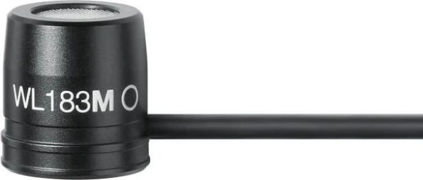 Петличный микрофон Shure WL183MB/O-TQG, Black