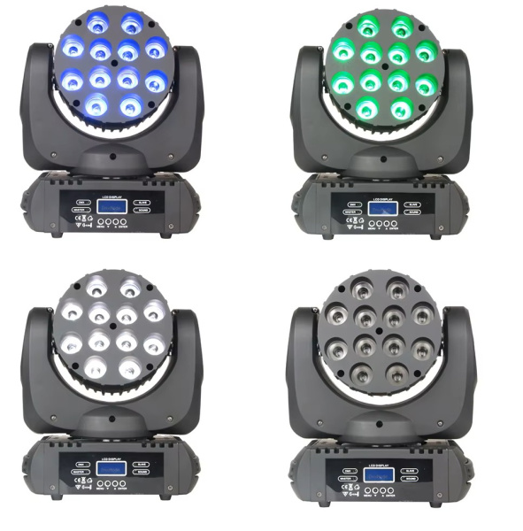  Вращающаяся голова DESON BEAM LM-177B LED 12x12W RGBW