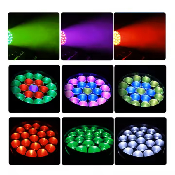 Вращающаяся голова VLTG TV-NW1940Z LED WASH Moving Head Light 19x40W RGBW 5-50° Zoom