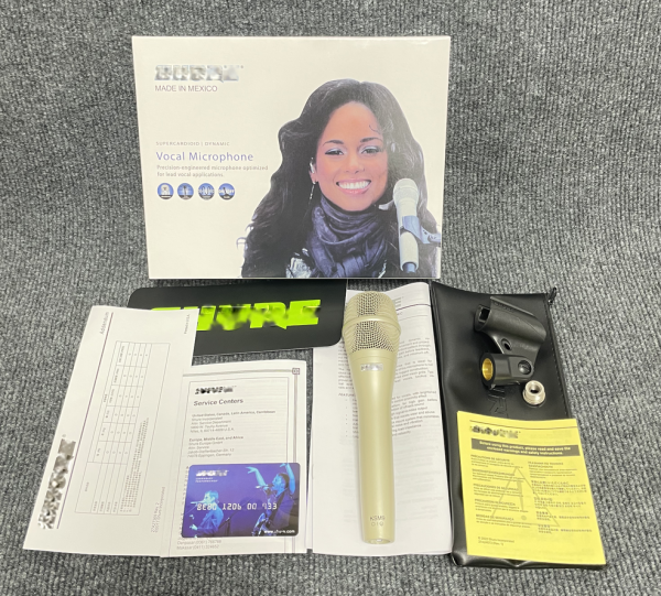 Микрофон REPLIC KSM9 золотисто-бежевый