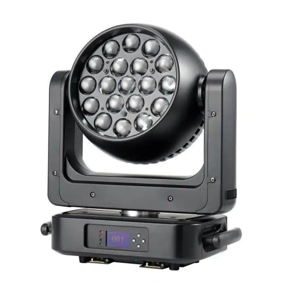 Вращающаяся голова NWIITC BT-LED104 WASH Moving Head Light 19x25W RGBW Zoom